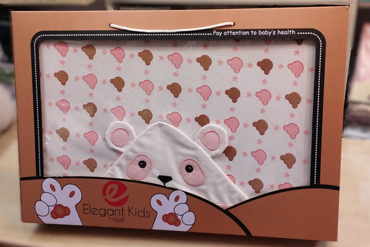 Baby Gift Set Box 10 Pieces (Pink)