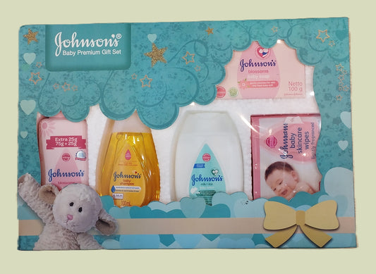 5 Pieces Johnson's Baby Gift Set