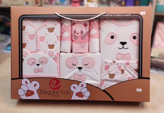 Baby Gift Set Box 10 Pieces (Pink)