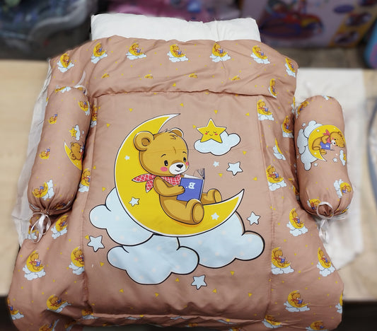 8 Piece Baby Bedding set With Mosquitoes Net