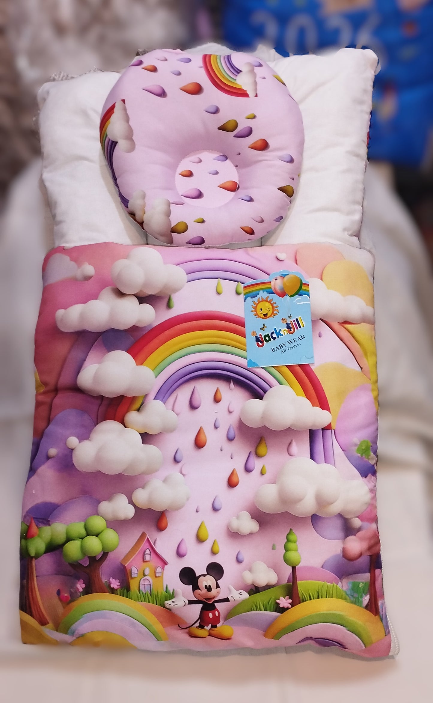 Baby Carry Nest - Rainbow