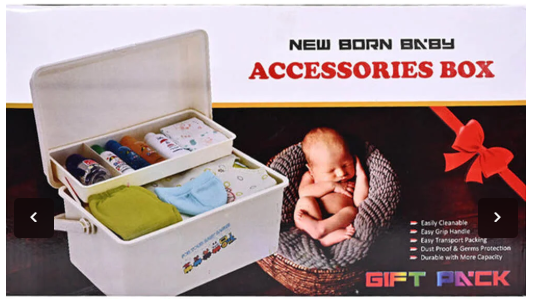 NEW BORN BABY ACCESSORIES - STORAGE BOX
