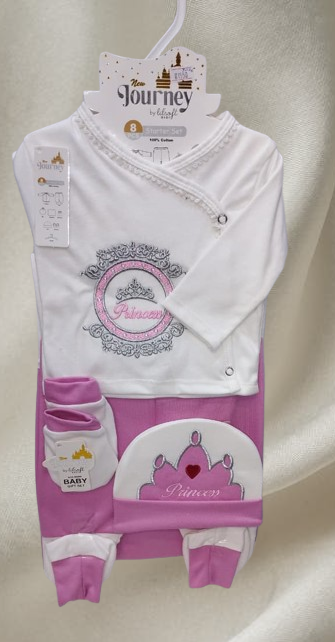 8-Pcs Baby Princess Starter Set (Pink)